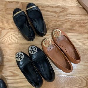 Tory Burch wedge. 2.25”